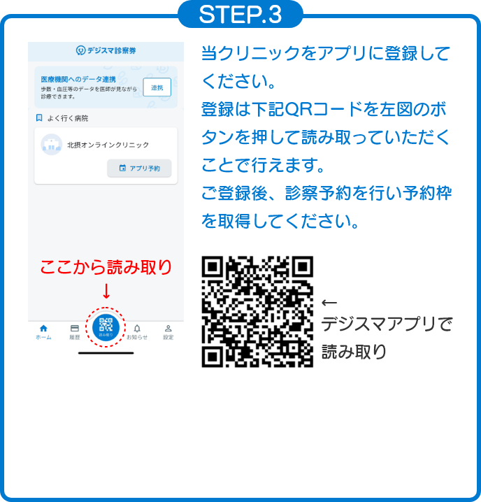 予約までのステップ3
